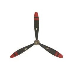25" X 22" Metal Airplane Propeller 3 Blade Wall Decor With Aviation Detailing Black - Olivia & May 9 25" X 22" Metal Airplane Propeller 3 Blade Wall Decor With Aviation Detailing Black - Olivia & May -Home Decor Shop GUEST 401a4f28 2b4c 414d 9608 0b176fbee18f