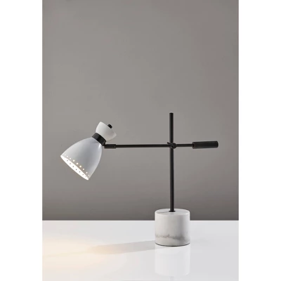 Sadie Desk Lamp White - Adesso 3 Sadie Desk Lamp White - Adesso
