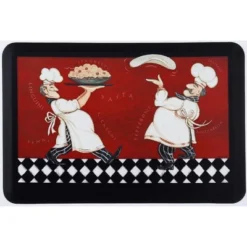 Pizza Pasta Chefs Designer Chef Oil & Stain Resistant Anti-Fatigue Kitchen Floor Mat -Home Decor Shop GUEST 40b38f8c 410c 4df8 a14c e7b66a726f0e
