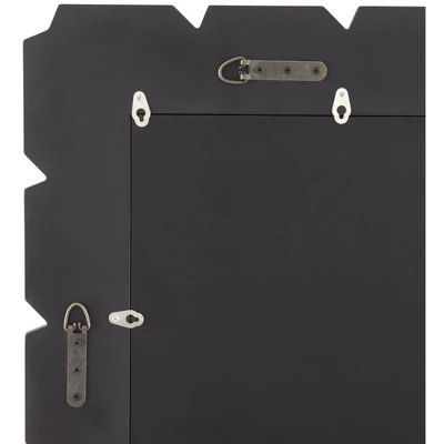 Possini Euro Design Prandini Rectangular Vanity Wall Mirror Modern Beveled Mirrored Glass Tile Frame 28" Wide For Bathroom Bedroom Home House Entryway 5 Possini Euro Design Prandini Rectangular Vanity Wall Mirror Modern Beveled Mirrored Glass Tile Frame 28" Wide For Bathroom Bedroom Home House Entryway - Image 3