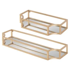 2pc Ciel Metal Wall Shelf Set - Kate & Laurel All Things Decor 16 2pc Ciel Metal Wall Shelf Set - Kate & Laurel All Things Decor -Home Decor Shop GUEST 41e6fc6b eb49 4fb8 8943 cd370ec195ae