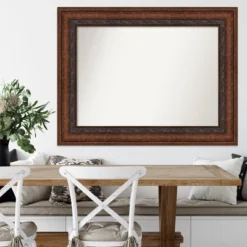 48" X 37" Non-Beveled Decorative Bronze Wall Mirror - Amanti Art 14 48" X 37" Non-Beveled Decorative Bronze Wall Mirror - Amanti Art -Home Decor Shop GUEST 4232338d b007 4672 9377 34ee799cfbed