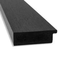 42" X 30" Non-Beveled Furniture Bathroom Wall Mirror Espresso Brown - Amanti Art