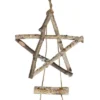Northlight 51" Natural Brown Frosted Wood Tree With Star Hanging Christmas Decoration -Home Decor Shop GUEST 44109c29 8eb3 4ac1 8f6a cefcb555aa4a