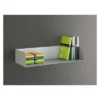 Floating Wall Shelf 24" - White