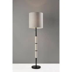 Vanessa Floor Lamp With Textured Ceramic - Adesso 11 Vanessa Floor Lamp With Textured Ceramic - Adesso -Home Decor Shop GUEST 460cd23e a19d 401d ae99 4dbc005d71cb
