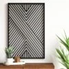 Geometric MDF Wood Wall Panel Black - Project 62™ -Home Decor Shop GUEST 46492091 0da3 455d 8ba0 091f60f495c2