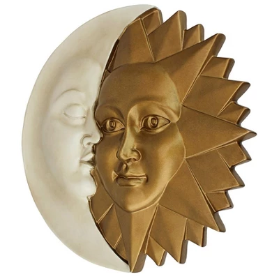 Design Toscano Celestial Harmony: Sun And Moon Wall Sculpture 4 Design Toscano Celestial Harmony: Sun And Moon Wall Sculpture - Image 2