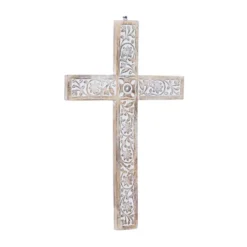 Mango Wood Biblical Carved Cross Wall Decor Brown - Olivia & May -Home Decor Shop GUEST 4778d593 be91 489c 8fab d03281da2cb1