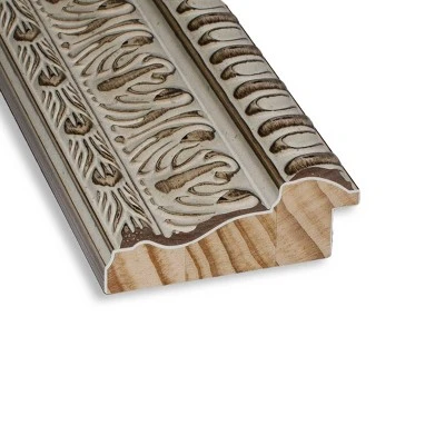 32" X 32" Non-Beveled Fair Baroque Cream Wood Wall Mirror - Amanti Art 3 32" X 32" Non-Beveled Fair Baroque Cream Wood Wall Mirror - Amanti Art