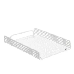 Okuna Outpost 5-Piece White Desk Organizers And Accessories Set, Home Office Decor For Women -Home Decor Shop GUEST 49602b7e 11a5 4447 9b12 d5de8c17057f