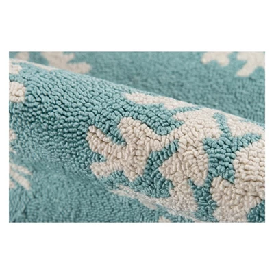 Veranda Clayton Damask Hooked Accent Rug - Momeni 3 Veranda Clayton Damask Hooked Accent Rug - Momeni