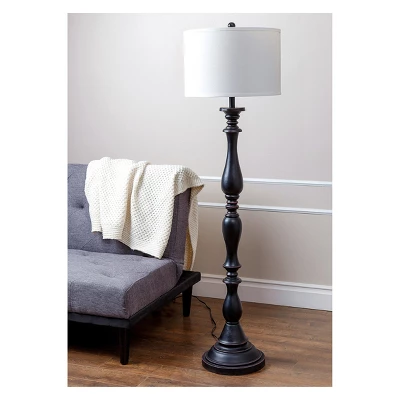 Lena Table Lamp Espresso - Abbyson Living 3 Lena Table Lamp Espresso - Abbyson Living