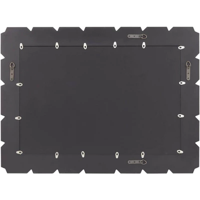 Possini Euro Design Prandini Rectangular Vanity Wall Mirror Modern Beveled Mirrored Glass Tile Frame 28" Wide For Bathroom Bedroom Home House Entryway 10 Possini Euro Design Prandini Rectangular Vanity Wall Mirror Modern Beveled Mirrored Glass Tile Frame 28" Wide For Bathroom Bedroom Home House Entryway - Image 8