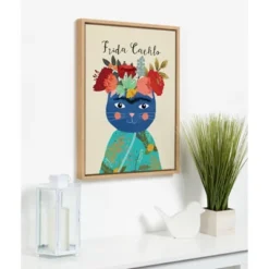 18" X 24" Sylvie Frida Cathlo Framed Canvas Wall Art By Mia Charro Natural - DesignOvation 9 18" X 24" Sylvie Frida Cathlo Framed Canvas Wall Art By Mia Charro Natural - DesignOvation -Home Decor Shop GUEST 4a75522b 17e0 40dd a303 1a1b515670e0