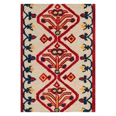 Jane Geometric Design Tufted Accent Rug - Safavieh 5 Jane Geometric Design Tufted Accent Rug - Safavieh - Image 3