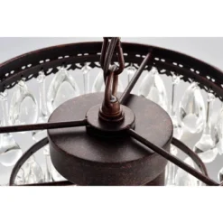 9.84" X 9.84" X 49.62" 3-Light Eresu Chandelier Brown - Warehouse Of Tiffany 8 9.84" X 9.84" X 49.62" 3-Light Eresu Chandelier Brown - Warehouse Of Tiffany -Home Decor Shop GUEST 4b2b72f2 8a38 4acd 8dab 9a1d938ca9bd