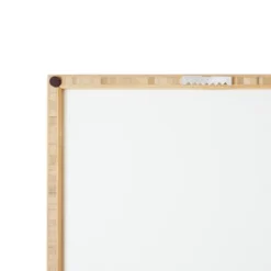 Domonique Brown Black Hair No. 2 Framed Wall Art Bamboo - Deny Designs