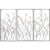 Set Of 3 Metal Floral Wall Decors With Capiz Accent Black - Olivia & May -Home Decor Shop GUEST 4ce50e96 f21b 401a 903a 37106f2fde58
