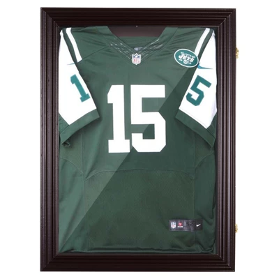 HOMCOM 32” X 24” UV-Resistant Sports Jersey Frame Display Case - Cherry Brown 5 HOMCOM 32” X 24” UV-Resistant Sports Jersey Frame Display Case - Cherry Brown - Image 3