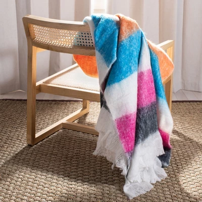 Glendal Throw Blanket - Safavieh 3 Glendal Throw Blanket - Safavieh