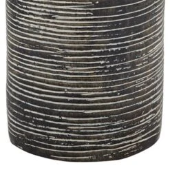 360 Lighting 24" High Mid Century Modern Farmhouse Rustic Table Lamps Set Of 2 Black Finish Oatmeal Shade Living Room Bedroom Bedside Nightstand House -Home Decor Shop GUEST 4dd2d810 6a4d 41eb a856 e191fb375f0e