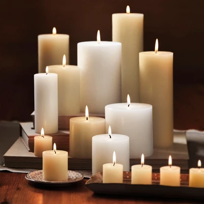 Tagltd Mini Pillar 2X2 Candles Set Of 4 3 Tagltd Mini Pillar 2X2 Candles Set Of 4