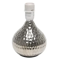 Hammered Drip Mini Table Lamp With Fabric Shade - Simple Designs -Home Decor Shop GUEST 4df7a25d e563 43c0 a5ef 2177e542163a