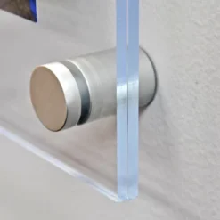 Azar Displays Floating Acrylic Wall Frame With Silver Stand Off Caps: 11" X 17" Graphic Size, Overall Frame Size: 15" X 21" -Home Decor Shop GUEST 4e464a7f ffce 4884 bc82 1a0673105b63