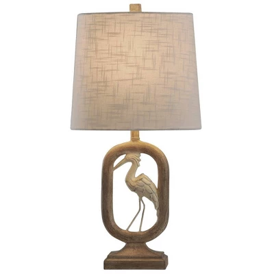 Crane Table Lamp Distressed Light Brown - StyleCraft 5 Crane Table Lamp Distressed Light Brown - StyleCraft - Image 3