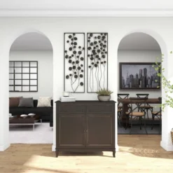 Farmhouse Metal Floral Wall Decor With Black Frame Set Of 2 Black - Olivia & May 27 Farmhouse Metal Floral Wall Decor With Black Frame Set Of 2 Black - Olivia & May -Home Decor Shop GUEST 4f825272 d55a 4132 801c cdd153aa4b0e