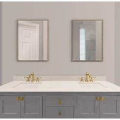 18" X 24" Gwendolyn Rectangle Wall Mirror Gold - Kate & Laurel All Things Decor -Home Decor Shop GUEST 4fa65e49 52c4 42c3 8aa6 6a7c6ec473f1