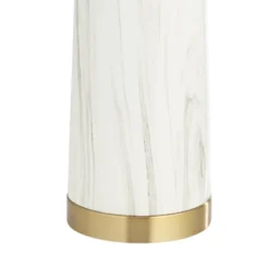 360 Lighting Maceao Modern Table Lamps 28" Tall Set Of 2 White Faux Marble Tapered Drum Shade For Bedroom Living Room Bedside Nightstand Office House 15 360 Lighting Maceao Modern Table Lamps 28" Tall Set Of 2 White Faux Marble Tapered Drum Shade For Bedroom Living Room Bedside Nightstand Office House -Home Decor Shop GUEST 50a7c332 b42e 41f9 a372 27416411a9e6