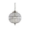 12" Crystal/Metal Georgina Chandelier Pendant (Includes Energy Efficient Light Bulb) Antique Brass - JONATHAN Y 1 12" Crystal/Metal Georgina Chandelier Pendant (Includes Energy Efficient Light Bulb) Antique Brass - JONATHAN Y -Home Decor Shop GUEST 51040780 e67c 4213 8ccd 8646c74ad6c2