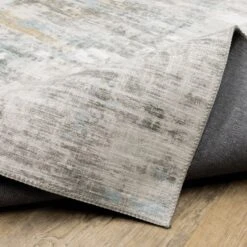 2'x8' Runner Marcel Distressed Abstract Area Rug Gray/Gold - Captiv8e Designs -Home Decor Shop GUEST 5117e7dd 8995 4968 82fb e746851440c1