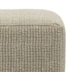 Isadora Square Woven PET Polyester Pouf Cream/Natural - WyndenHall -Home Decor Shop GUEST 516b432f 39fb 4271 90c2 4658b503fbb6