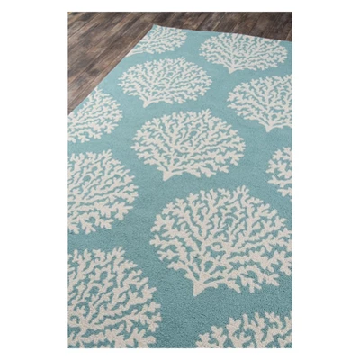 Veranda Clayton Damask Hooked Accent Rug - Momeni 5 Veranda Clayton Damask Hooked Accent Rug - Momeni - Image 3