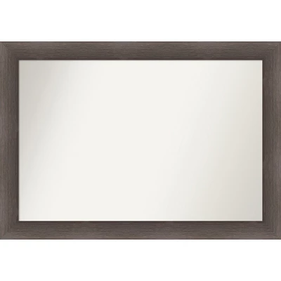 Hardwood Non-Beveled Wood Bathroom Wall Mirror 16 Hardwood Non-Beveled Wood Bathroom Wall Mirror - Image 14