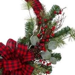 Northlight Red And Black Buffalo Plaid And Berry Artificial Christmas Wreath - 24-Inch, Unlit 6 Northlight Red And Black Buffalo Plaid And Berry Artificial Christmas Wreath - 24-Inch, Unlit -Home Decor Shop GUEST 536ea2fd ce95 4bb0 a52e 8108ad93f69f