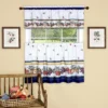 GoodGram Fruity Tiles Tier & Valance Kitchen Curtain Set By GoodGram -Home Decor Shop GUEST 54a0e516 d969 44e3 aecd 35e0a395c17c