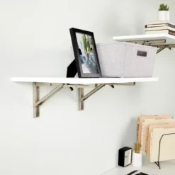 Built Industrial 2 Pack Folding L Wall Shelf Bracket, 10 Inch Collapsible Hardware With Locking Hinge For Garage Shelves, Holds 120lbs 13 Built Industrial 2 Pack Folding L Wall Shelf Bracket, 10 Inch Collapsible Hardware With Locking Hinge For Garage Shelves, Holds 120lbs -Home Decor Shop GUEST 555ad0b8 e83d 42c4 af02 5dfe3c43b4ec