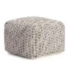 Lafayette Square Pouf Black/Ivory - Anji Mountain -Home Decor Shop GUEST 5776ea89 2a1a 4d30 9405 116cdebdf1c1