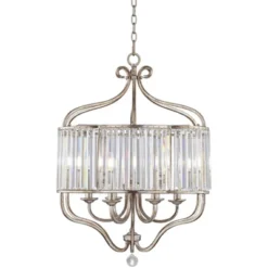Vienna Full Spectrum Stella Antique Soft Silver Chandelier 22" Wide French Crystal Glass 6-Light Fixture For Dining Room House Foyer Kitchen Island 14 Vienna Full Spectrum Stella Antique Soft Silver Chandelier 22" Wide French Crystal Glass 6-Light Fixture For Dining Room House Foyer Kitchen Island -Home Decor Shop GUEST 581f9ba0 d118 466a 91fc 946df71fe875