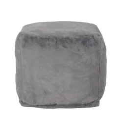 Cube Silkie Modern Glam Faux Fur Pouf - Christopher Knight Home -Home Decor Shop GUEST 5862af60 be3f 4fee 9a67 f7ff3bd48a5a