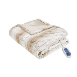 50"x70" Marselle Oversized Faux Fur Electric Throw Blanket - Beautyrest 26 50"x70" Marselle Oversized Faux Fur Electric Throw Blanket - Beautyrest -Home Decor Shop GUEST 58f11e16 5069 4323 ab05 c74f19333fb9