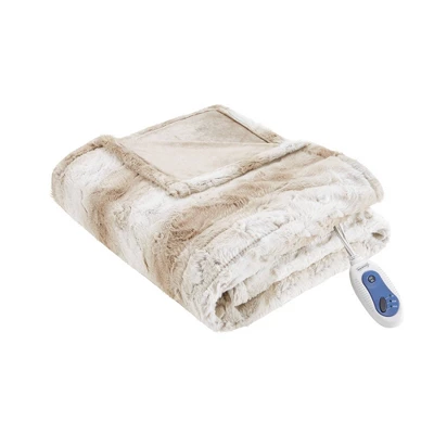 50"x70" Marselle Oversized Faux Fur Electric Throw Blanket - Beautyrest 13 50"x70" Marselle Oversized Faux Fur Electric Throw Blanket - Beautyrest - Image 11