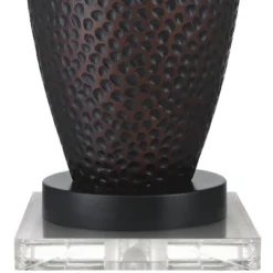 Franklin Iron Works Kaly Rustic Table Lamps With Square Risers 25" High Set Of 2 Oil Rubbed USB Charging Port Bronze Drum Shade For Living Room Desk 8 Franklin Iron Works Kaly Rustic Table Lamps With Square Risers 25" High Set Of 2 Oil Rubbed USB Charging Port Bronze Drum Shade For Living Room Desk -Home Decor Shop GUEST 5a998ad3 2578 4574 983c d495916aea4a