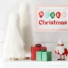 24" Faux Fur Christmas Tree Sculpture - Wondershop™ White -Home Decor Shop GUEST 5ab81075 be79 4699 9a11 766c66aeb922