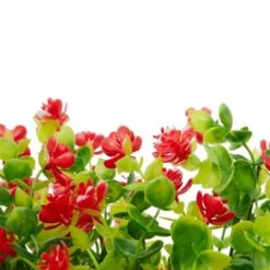 Bright Creations 6 Bundles Red Artificial Flowers With 2 Cone Vases, Faux Fake Plant For Cemetery, Outdoor Decor (8.6 X 13 In) 13 Bright Creations 6 Bundles Red Artificial Flowers With 2 Cone Vases, Faux Fake Plant For Cemetery, Outdoor Decor (8.6 X 13 In) -Home Decor Shop GUEST 5ade18fb b6d3 4673 9d00 249d62c4cde6