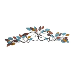 Metal Leaf Wall Decor Multi Colored - Olivia & May -Home Decor Shop GUEST 5c54d9a9 d3e2 44c3 845f 59d540042709